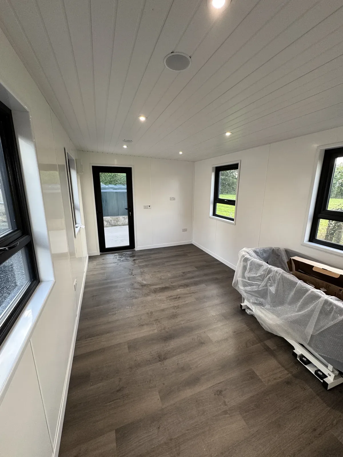 Finished garden room ready to fit out